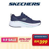 Skechers Women Max Cushioning Elite 2.0 Break Through Shoes - 129608-NVBL Air Cooled Goga Mat Kasut 