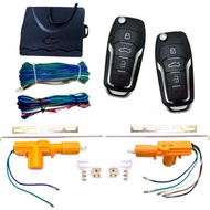pl_auto Car Central Lock Set With 2 Remote Keys For 2-Door Cars Can Be Used With All Models (With Th