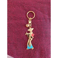 Souvenir Keychain Gold Sado Island
