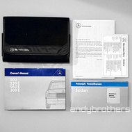 Book Owners Manual Book Mercedes Benz Mercy E-Class w124 1986-92 ORG
