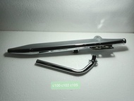 ท่อไอเสียเดิมตรงรุ่นฮอนด้า c100 c102 c105 ท่อดาบ