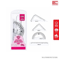Master Art 4-Piece Geometric Set Model ZL-01 1 The Device Is Used To Measure The Distance Accurately