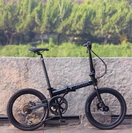 2025 新款 JAVA X2 7速 油剎 20吋406 鋁合金折叠車 送水架前後蛙燈叮叮