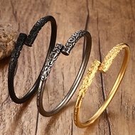 Ethnic Fashion Game Black Myth Wukong Monkey King Golden Cudgel Bangle Men Bracelets Jewelry