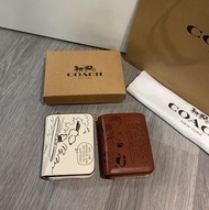 Coach x Peanuts Snoopy Zip Around Wallet