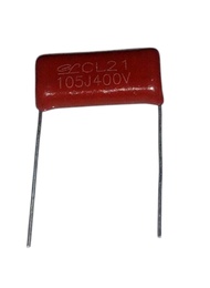 10 pcs Kapasitor milar 105J 400 volt capasitor Milar 105j 400v