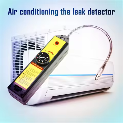 Leak Detector Freon CFC HFC Halogen Gas Refrigerant Air Monitor Conditioning R22a R134a Gas Meter Au