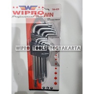 Wipro Long Arm Torx Key Set 9 Pcs TM 219 - Long Arm Torx Key Set