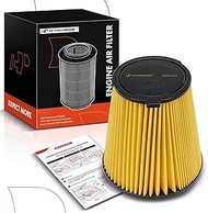 A-Premium Front Engine Air Filter Compatible with Ford Mustang 2010-2012 5.4L, 2013 5.8L, 2014 5.8L,