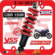 YSS CBR150R (260MM) HONDA HEAVY DUTY adjustable absorber monoshock Original CBR 150 R (Model 2004-20