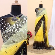《READYMADE》 DESIGNER PARTY WEAR 1 MINUTE SAREE