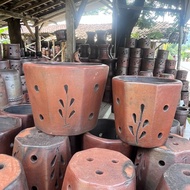 Pot D18cm D24cm Octagonal Pot Clay Pottery Pot