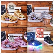 SPT 41 - GLITTER STAR led shoes STAR light shoes walker for toddlers