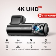 Mini Car DashCam Interior Monitor 24h Recording 2K 360° Rotating Shooting Driving Recorder Depan Bel