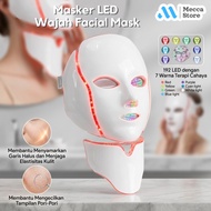 LED Facial Mask Photon Therapy Anti Acne 7 Colors