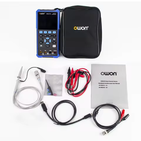 OWON HDS272S Digital Oscilloscope Multimeter Waveform Generator 2CH True RMS 40MHz/70MHz 250MSa/s 3.