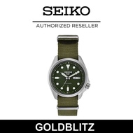 Seiko 5 Sports SRPE65K1 Mechanical Automatic Olive Green Nylon Strap Watch