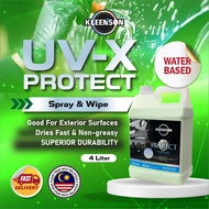 [Buy1Free1] Kleenson UV-X Protect (WATER BASED) 4 LITER | Plastic Shine | Restore Engine & Exterior 