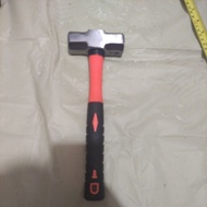 Stone hammer + handle (1kg) handle length 27cm / stoning hammer 2LB (1kg) stone hammer + handle