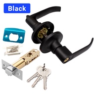 Door Lock Set Tombol Pintu Rumah Tubular Lever Cylindrical Cylinder Door Lock Tombol Pintu Bilik 铝合金