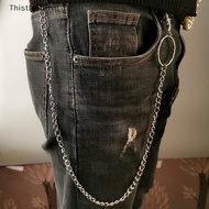 ️TT ️ 1/2/3 Layer Long Metal Belt Chain Rock Punk Hook Trousers Pant Waist Link PH