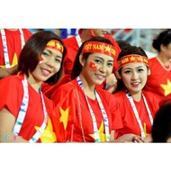 Vietnam football cheerleading headband (combo of 10)