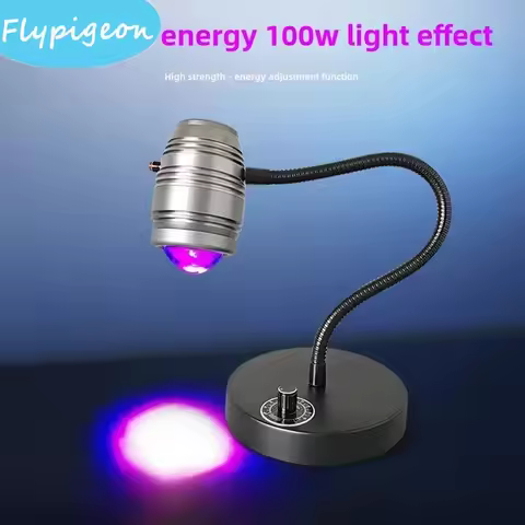 Handheld UV Curing Lamp 365nm 395nm 405nm Ultraviolet Light for 3D Printing Resin Acrylic Paste Repa