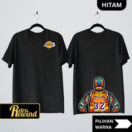 LAKERS MAGIC JOHNSON RETRO BASKETBALL T-Shirt Adult T-Shirt Size S - 7XL Jumbo SizeBIG and Children'