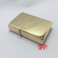 Vỏ Zippo High Polish Brass 254B Chính Hãng Mỹ - Vỏ Zippo Vàng Trơn Bóng