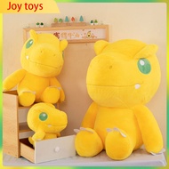 Cartoon Digimon Plushie Stuffed Toy Agumon Plush Toy Dinosaur Sleeping Hugging Pillow Doll Boy Big S