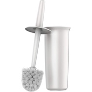 MR.SIGA Toilet Bowl Brush and Holder for Bathroom, White, 1 Pack, 40.5L x 10.5W x 35.6H centimetres,