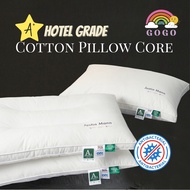 Hotel Grade Cotton Pillow Core Antibacterial Sleeping Pillow - 48x74cm