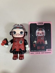 Space Molly 100% S3 baseman盲盒公仔