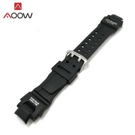 HITAM Casio G-SHOCK GA-1000 GA 1100 GW-4000 A1100-G1400 Black GA1000 Watch Strap