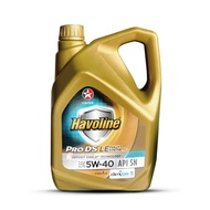 Caltex Havoline ProDS LE FullySynthetic 5W-30/ 5W40 - Dầu nhớt động cơ Tổng hợp toàn phần (Can 4L)