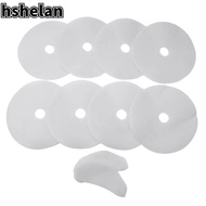 HSHELAN Air Intake Filters, Replacement Accessories Tumble Dryer Exhaust Filters, Durable Cotton White Round Exhaust Filters Dryer Parts