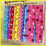 Fashion comfortable Pranela Velvet Pajama Pants for Women Random Design