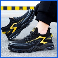 ✔ ✼ ♆ WEBER Steel Toe Safety Shoes For Men Anti-slip Hiking Shoes Work Shoes Caterpillar