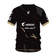 Men's and Women's Fashion Street T-shirt eSports T-shirt G2 eSports T-shirt Game LOL CSGO Top Team P