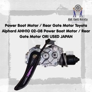 Power Boot Motor / Rear Gate Motor Toyota Alphard ANH10 02-08 Power Boot Motor / Rear Gate Motor ORI