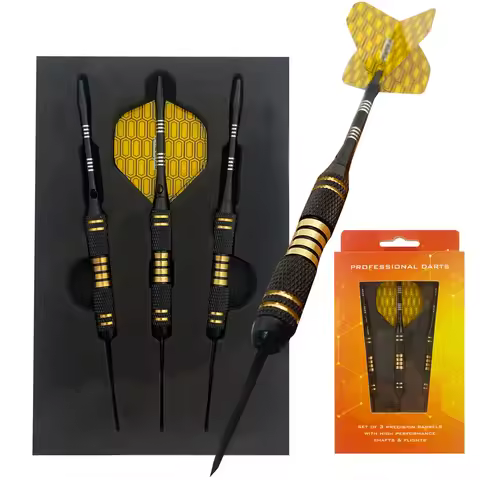 WEDARTER 23 g Professional Darts Steel Needle Head Copper Darts 3pcs Set Sports Outdoor Indoor Enter