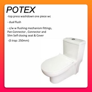Jamban duduk Mangkuk jamban toilet bowl set toilet set bathroom set tandas