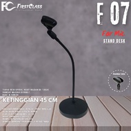 Firstclass f07 table mic stand / f 07 original f-07/