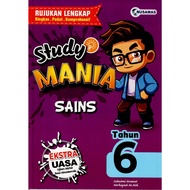 BUKU RUJUKAN ( 2025 ) : STUDY MANIA SAINS TAHUN 6 ( EKSTRA UASA )