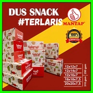 Box Kardus Snack Kue 12x12 12x14 12x16 / Dus Kotak Roti Kue Snack