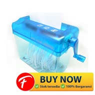 Manual Paper Shredder CD Card Paper Shredder - SZ-123 - Blue