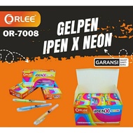 1 pack = 12 pcs Orlee Ipen X Neon Ballpoints