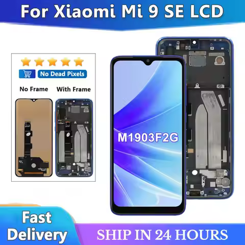 Screen For Xiaomi 9 SE LCD DIsplay Screen Replacement With Fingerprint Display For Xiaomi Mi 9 SE Mi