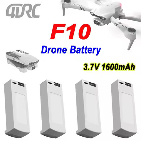 4DRC Original F10 Drone Battery 3.7V 1600mAh For F10 Spare Battery RC Quadcopter F10 Replacement Acc