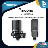 MAONO AU-PM500 PM500 34MM Diameter Condenser Microphone Premium XLR Large-Diaphragm Condenser Microp